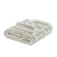 thumbnail image 3 of Favager Channel Knit Throw - Extra Soft, 40" x 60", Cream White, 3 of 10