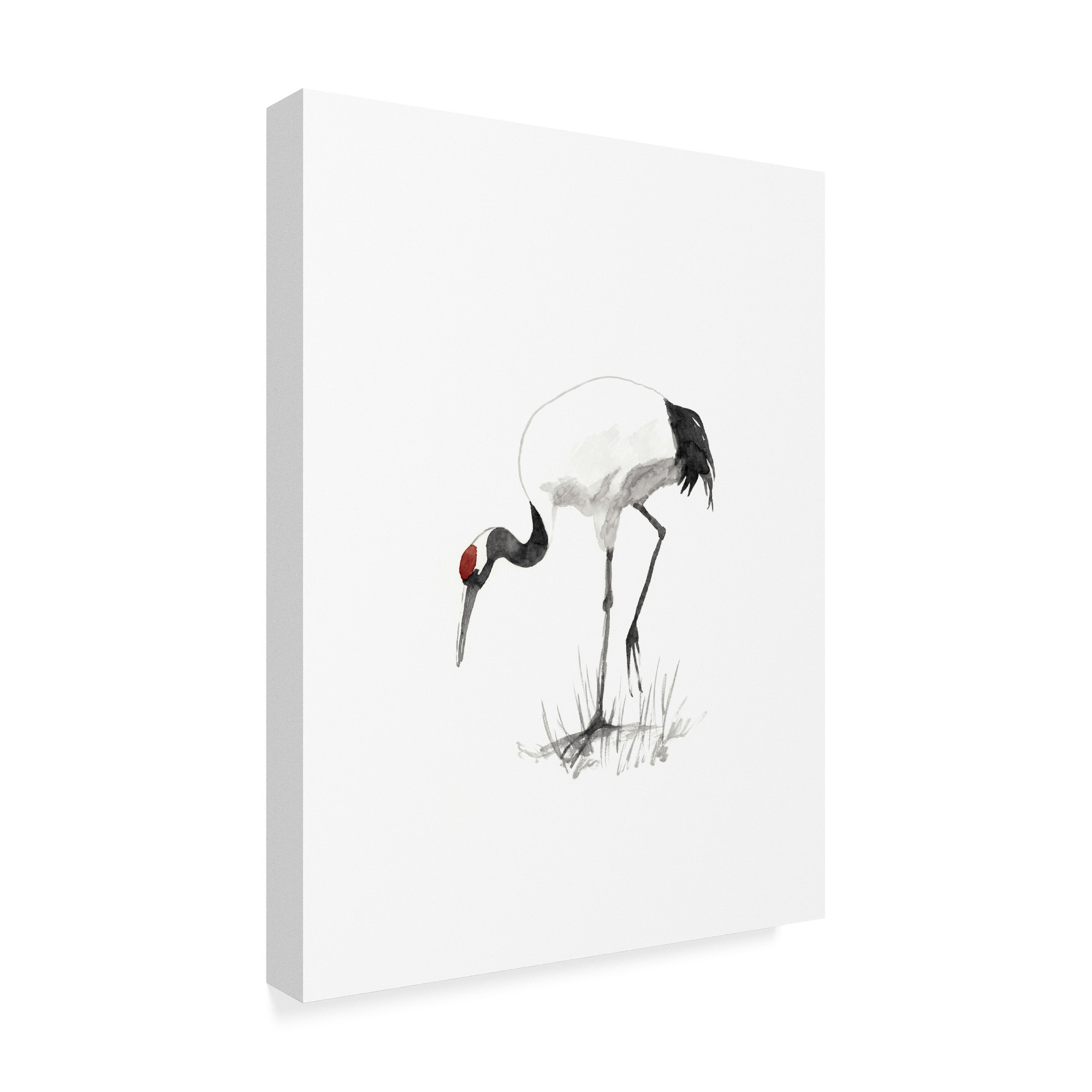 Trademark Fine Art 'Japanese Cranes II' Canvas Art by Naomi McCavitt