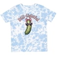 thumbnail image 3 of Inktastic Dill-lightful Pickle Girls Toddler T-Shirt, 3 of 5