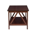 thumbnail image 4 of Linon Titian Collection Table Basse avec Tablette Inférieure, Tabac Antique, 4 of 8