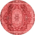 thumbnail image 1 of Ahgly Company Indoor Round Persian Red Traditional Area Rugs, 7' Round, 1 of 4