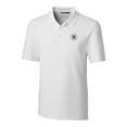 thumbnail image 2 of Men's Cutter & Buck White Virginia Military Institute Keydets Big & Tall Forge Stretch Polo, 2 of 3