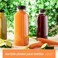 thumbnail image 3 of Botellas de jugo DECADORN de 355 ml, 20 unidades con tapas para nevera sin BPA, 3 of 7