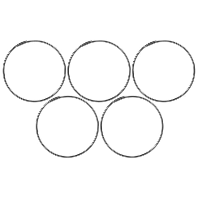Lot de 5 Ressorts de Moyeu Libre Sans Crochet - Pièces de Réparation en Acier Inoxydable 304 Compatibles avec Fulcrum F0/F1/F3/F5, TG, Quantum, Jiuyu Shimsno, Haut-Parleurs de Moyeu de Cassette, Diamètre Extérieur 26 mm, Diamètre de Fil 0,8 mm,