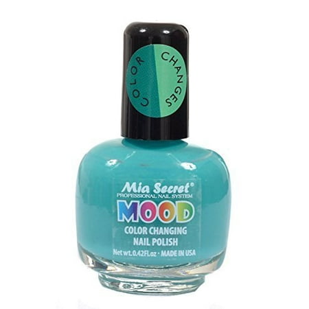Mia Secret Mood Nail Lacquer Color Changing Polish Turquoise To Mia Secret Mood Nail Lacquer Color Changing Polish Turquoise To Aqua