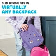 thumbnail image 5 of Fit+Fresh Charm Insulated Lunch Bag For Kids, Boys+Girls With Shoe Charm Slots, Purple, 5 of 5