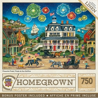MasterPieces 750 Piece Jigsaw Puzzle Folk Art by Art Poulin - On