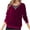 AA-Hot Pink, variant on QATAINLAV Womens Plus Size Velvet Tees Tops Solid Casual Crewneck Pullover Blouses Dressy Long Sleeve Elegant Velour T-shirt, Green, XXL