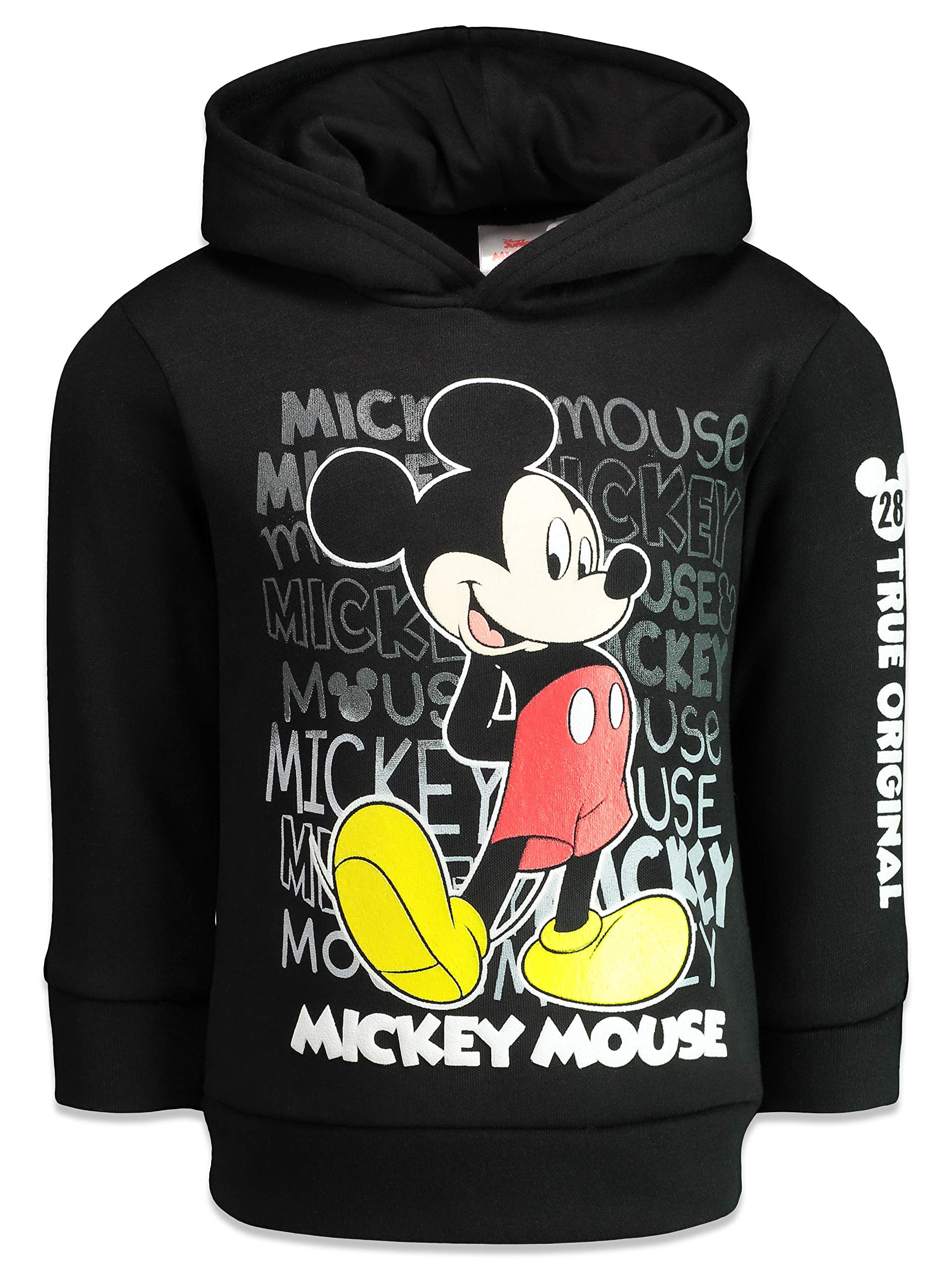 Disney Mickey Mouse Boys Fleece Pullover Hoodie