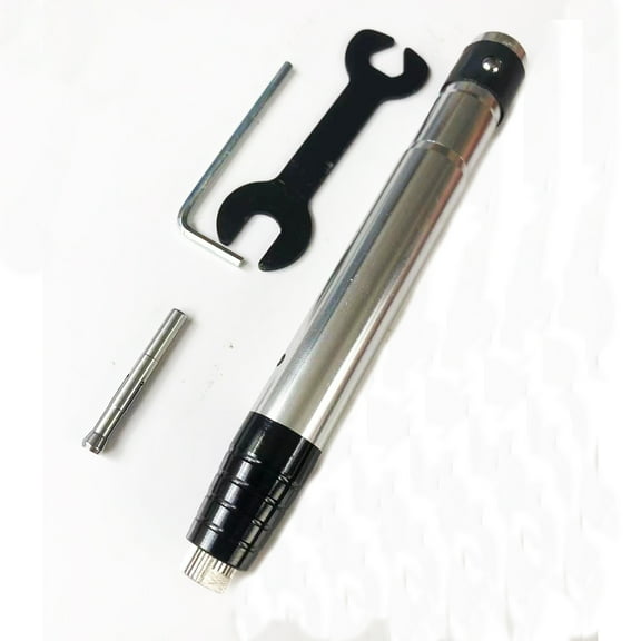 TMAX Precision Handle, for Flexible Shaft on Rotary Grinder, fits 3/32 Inch and 1/8 Inch collets/shank