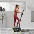 thumbnail image 2 of Soozier Twist Stepper Step Machine w/ LCD Monitor, Grey & Green, 2 of 10