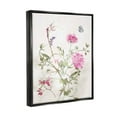 thumbnail image 3 of Stupell Industries Vivid Pink Carnation Blooms Graphic Art Jet Black Floating Framed Canvas Print Wall Art, Design by Nina Blue, 3 of 6