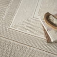 thumbnail image 6 of Nourison Glam Geometric Ivory 7'10" x 9'10" Area Rug (8x10), 6 of 9