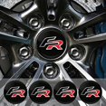 thumbnail image 2 of 4pcs 56mm Wheel Hub Cap Sticker Car Caps Rim Stickers Badge Cover Decoration For Seat Cupra Fr+ Ibiza Leon Altea Belt Racing,for Seat, 2 of 5