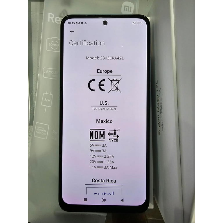 Redmi Note 12S 8GB 256GB ブラック ケース 純正充電器付 Amazon | 【SIMフリー】Xiaomi Redmi Note 12S | 4G LTE | 8GB + 256GB