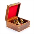 thumbnail image 6 of Large Brass Sextant W/Wooden Box - 10" - Nautical Navigation Collection, 6 of 6