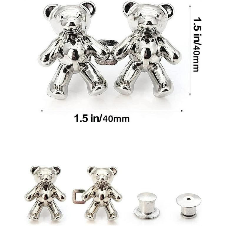 Cute Bear Waist Button Adjustable Waist Buckle Replacement Pant Clips for  Women Skirt Pant Jeans at Rs 30/piece in Surat