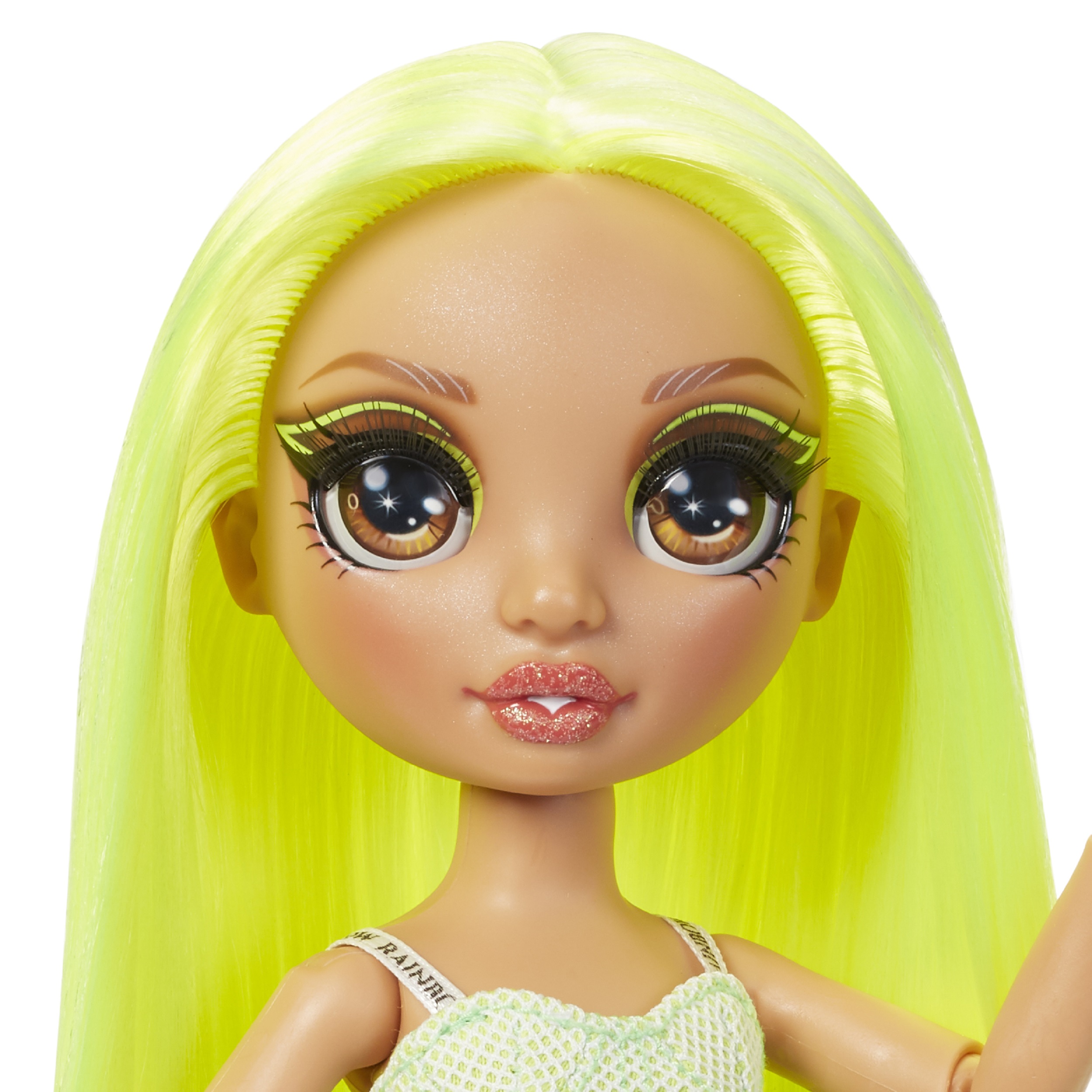 Rainbow High Karma Nichols – Neon Green Fashion Doll with 2 Complete Mix & Match Outfits and Accessories, Toys for Kids 6-12 Years Old - image 7 of 9
