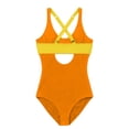 thumbnail image 5 of Tiijoy Girls One Piece Swimsuit Colorblock Cutout UPF50+ Bathing Suit Swimwear, Sizes 7-16, 5 of 5