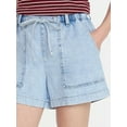 thumbnail image 5 of Time and Tru Women's Drapey Utility Shorts, 4" Inseam, Sizes XS-XXXL, 5 of 6