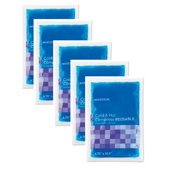 McKesson Reusable Cold Pack, Pack of 5, 1 Count