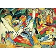 thumbnail image 2 of D-Toys Sketch for Composition II by Artist Kandinsky 1000 Piece Contemporary and Modern Art Jigsaw Puzzle, 2 of 3