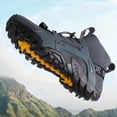 thumbnail image 4 of Zapatos Acuaticos Aquashoes Hombre Zapatillas De vadeo Caucho suave Descalzo para senderismo Ciclismo 42 Gris Likrtyny Tenis De Hombre, 4 of 7