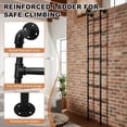 thumbnail image 6 of golytefs Heavy-duty Metal Ladder Floor-standing Ladder for Caravans Dormitory Fire Escape, 6 of 9