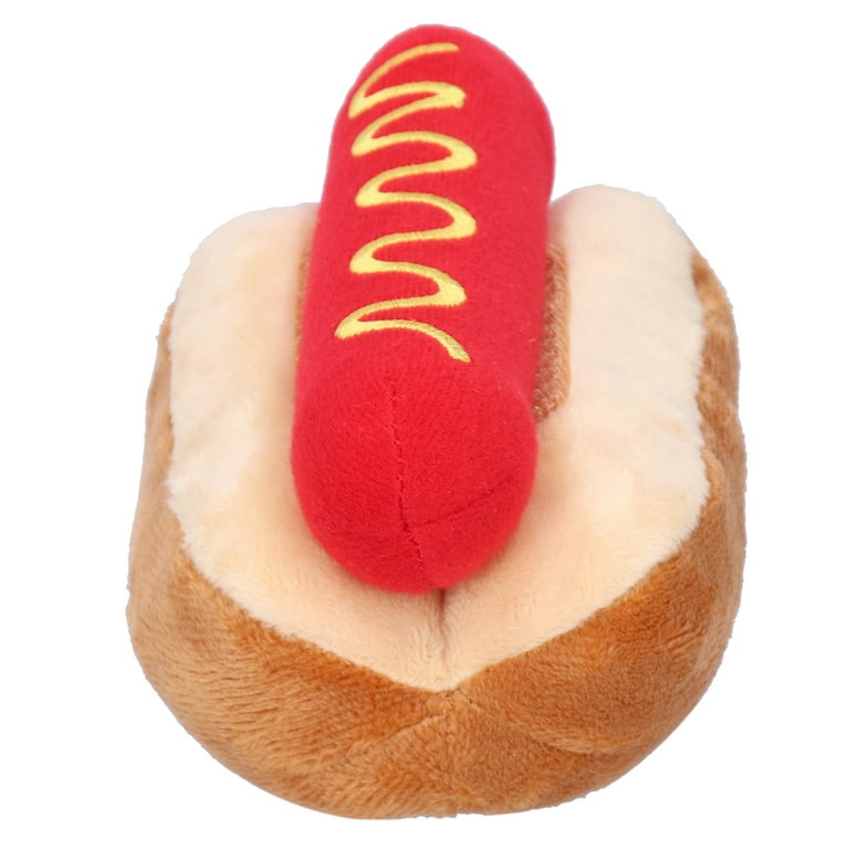 Brrnoo Hot Dog Toy Practical Dog Plush Toy Plush Exquisite Save