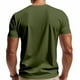 thumbnail image 4 of pstuiky Camisa de manga corta para hombre, Camiseta informal para hombre para correr, hacer ejercicio y fitness, holgada, con cuello redondo y manga corta. camisas casuales para hombre xxl, 4 of 9