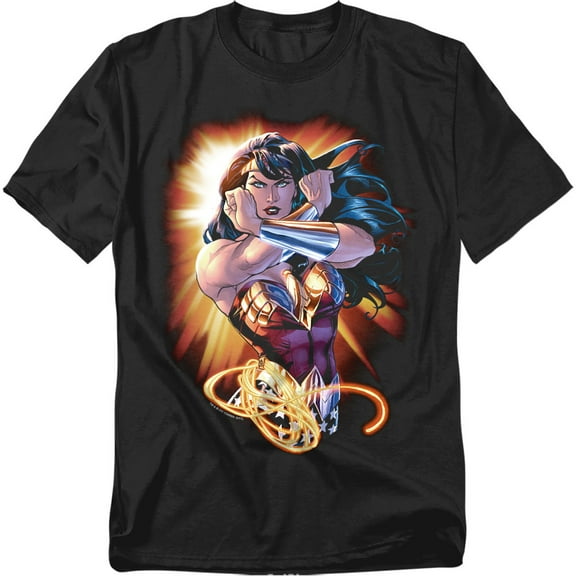 Jla Wonder Rays Officially Licensed Adult T Shirt