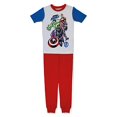 thumbnail image 2 of Marvel Pyjama en Coton Ajusté 2 Pcs pour Enfants Unisexe, Héros de Bande Dessinée, 6, 2 of 2