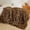 Cheetah Print Brown, variant on XeGe Luxury Faux Fur Leopard Print Throw, Soft 50x60 Cheetah Print Fluffy Blanket, Shaggy Plush Decorative Couch Throw, Cute Furry Fuzzy Animal Print Blanket for Sofa Bed, Leopard Brown