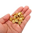 thumbnail image 5 of Uxcell Pin Backs Metal Lapel Pin Backing Brooch Holder Decorative Accessories with Storage Box Gold Tone 50 Pack, 5 of 6