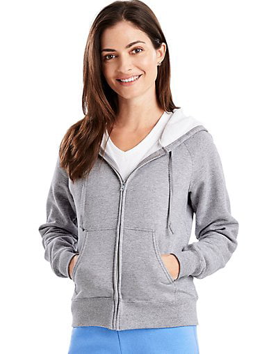 W280 Ecosmart Cotton-Rich Full-Zip Hoodie Women Sweatshirt Size Extra ...