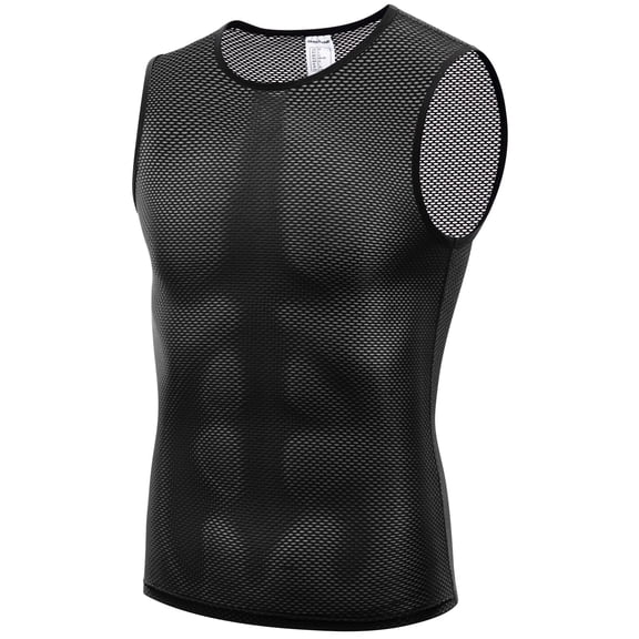 Quick Dry Men's Cycling Base Layer Sleeveless Biking Jersey Bicycle Tops Sports Vest Breathable Bike Undershirt