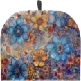 thumbnail image 1 of Hippie Floral Tea Pots Cosy Kitchen Tea Pot Dust Cover Insulated Kettle Cover Breakfast Warmer for Home Kitchen Decorative Easy to Clean and Portable Vacation, 1 of 1