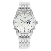Oris Artelier GMT Automat. White Dial Stainless Steel Mens Watch 690-7690-4081MB