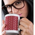 thumbnail image 2 of 3dRose, Pink, Purple, And Gray Musical Notes In Circles Pattern, 11oz Two-Tone Black Mug, 2 of 7