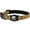 Brown, variant on YUNOVA IP68 Waterproof Reflective AirTag Dog Collar, Integrated Nylon Padded Pet Collar, Compatible with Apple AirTag, Adjustable for Small Medium Large Dogs