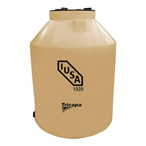 Tinaco Iusa 1100 L Beige con accesorios