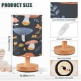 thumbnail image 3 of Mushrooms in Flowers Bedside Table Lamp Desk Warm Lights with USB Charging Port Cylinder LED Lamps for Bedroom Living Room Office, 3 of 7