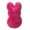 Hot Pink, variant on Gaiwos Easter Bunny Throw Pillow 6 inches, Ultra Soft Plush Bunny Shaped Cushions Easter Throw Pillows, Cute Fluffy Bunny Plush Pillows, Spring Easter Decoration for Home, Bedroom, Sofa and Couch