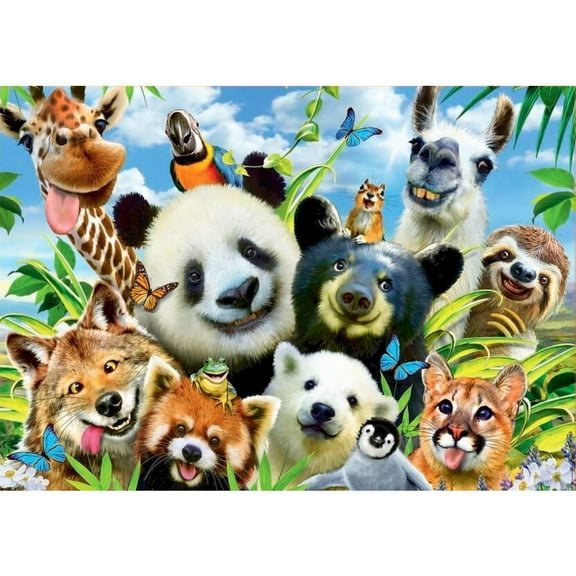 Educa Borras - Llama Drama Selfie 1000 Piece Jigsaw Puzzle