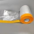thumbnail image 4 of Nuevo material, cubierta protectora de pintura, papel de enmascarar en aerosol, película de papel Kraft de plástico, barrera, cintas protectoras para renovación de automóviles, 4 of 5