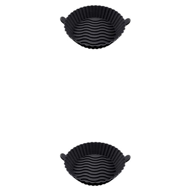 Ounissouiy Air Fryer Pot Silicona Cocina Reutilizable Revestimiento de cesta para hornear antiadherente Type8 NO8