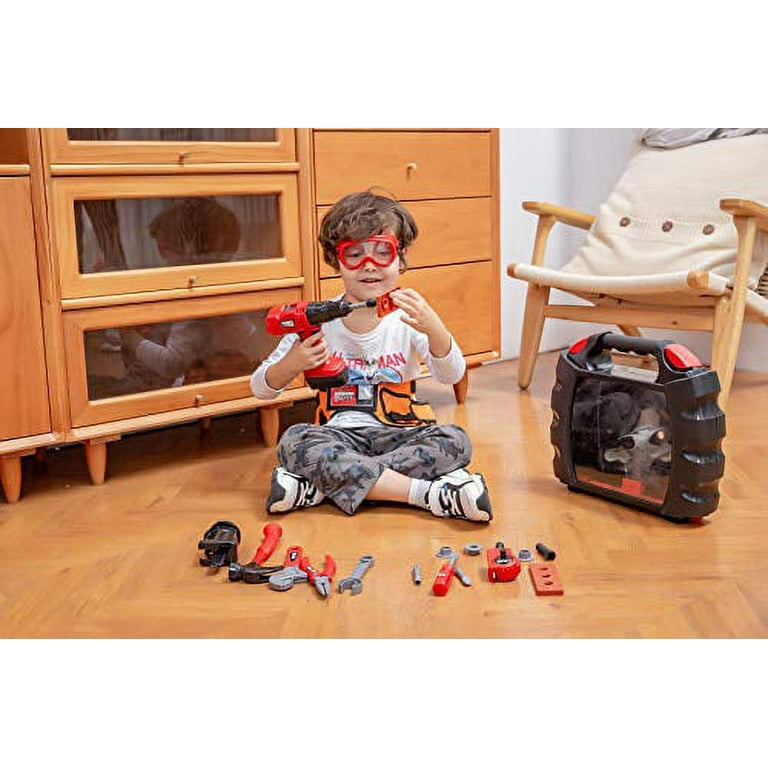 JOYIN 24Pcs Kid Tool Set Pretend Play Toddler Tool Toy with
