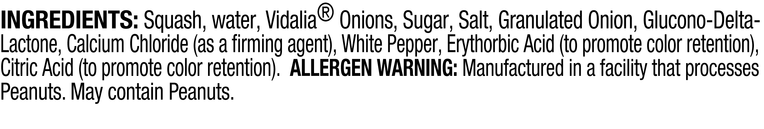 Margaret Holmes Squash with Vidalia Onions, 14.5 oz (Pack of 6)