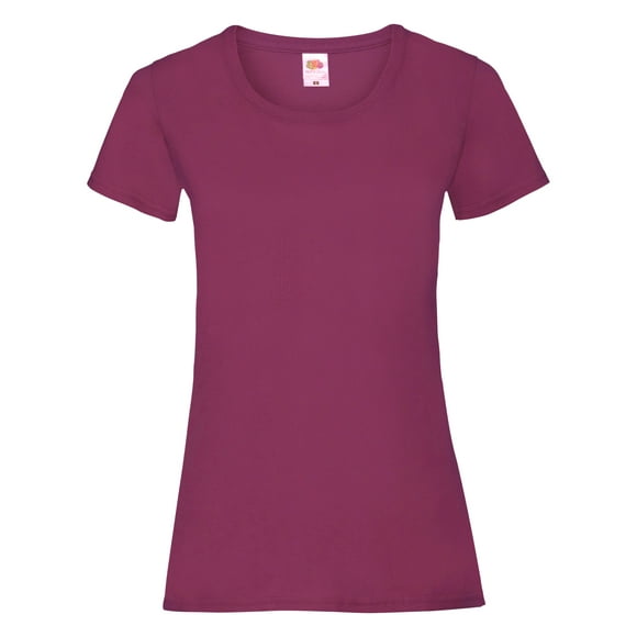 Fruit Of The Loom Ladies/Womens Lady-Fit Valueweight Short Sleeve T-Shirt