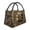 scv337, variant on Custom Hunab Ku Mayan Symbol Leather Texture Lunch Bags Women Thermal Cooler Insulated Lunch Box for Office Travel